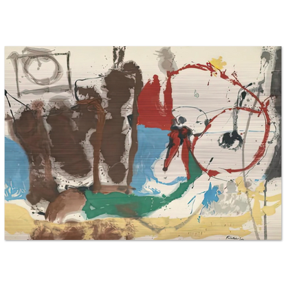 Mother Goose Melody, 1959- - Helen Frankenthaler Brushed Aluminum Print - 70x100 cm / 28x40 inches | Helen Frankenthaler Aluminum Print | Helen Frankenthaler Prints