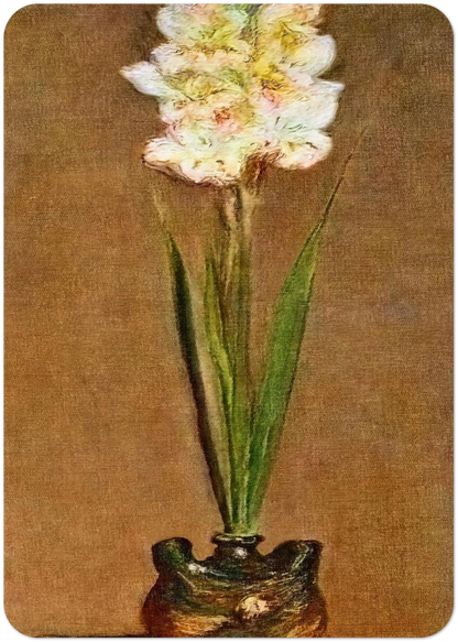 Gladiolus By claude monet Pack of 10 Post Cards | claude monet Post Cards | A6 (10.5 x 14.8 cm) - 4.1 x 5.8 inches