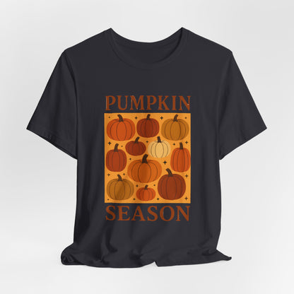 T-shirt de saison des citrouilles pour femmes Boho Citrouille