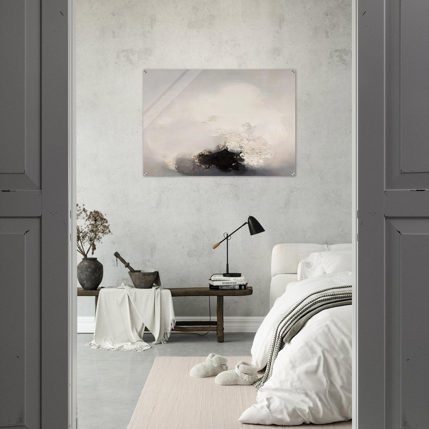 N MERO 148 1959 - Luis Feito Acrylic Print - 70x100 cm / 28x40″ inches