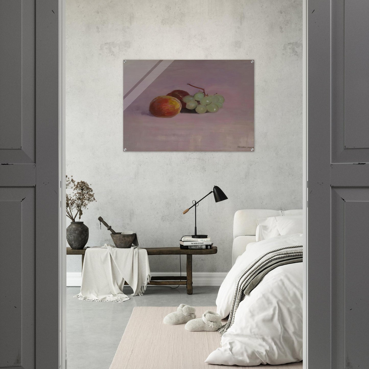 STILL LIFE - Odilon Redon Acrylic Print - 70x100 cm / 28x40″ inches