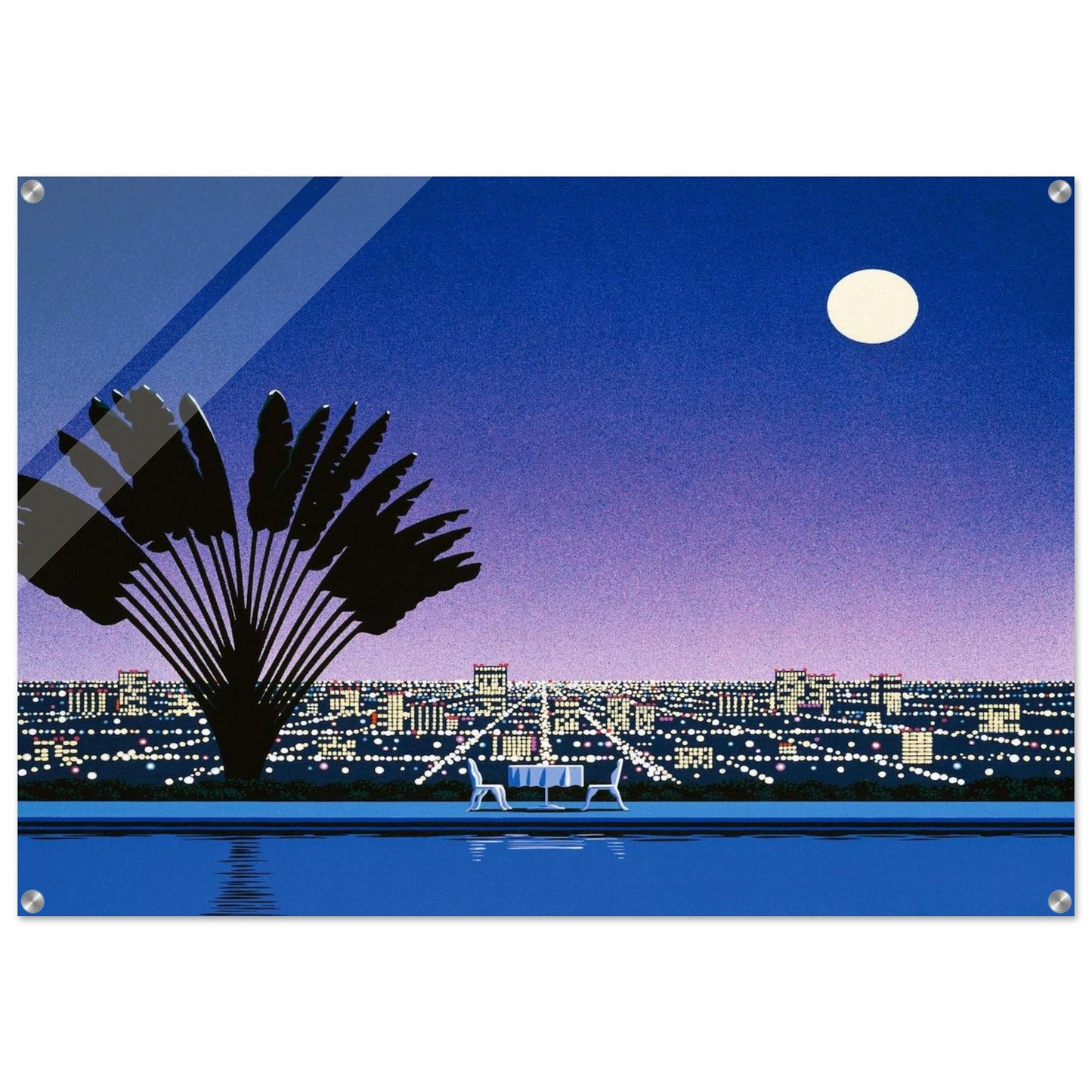 Onra - Nobody Has To Know - Hiroshi Nagai Acrylic Print - 70x100 cm / 28x40″ inches