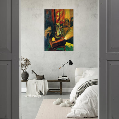 STILL LIFE WITH CHOCOLATE POT 1900 - Henri Matisse Brushed Aluminum Print - 70x100 cm / 28x40 inches | Henri Matisse Aluminum Print | Henri Matisse Prints