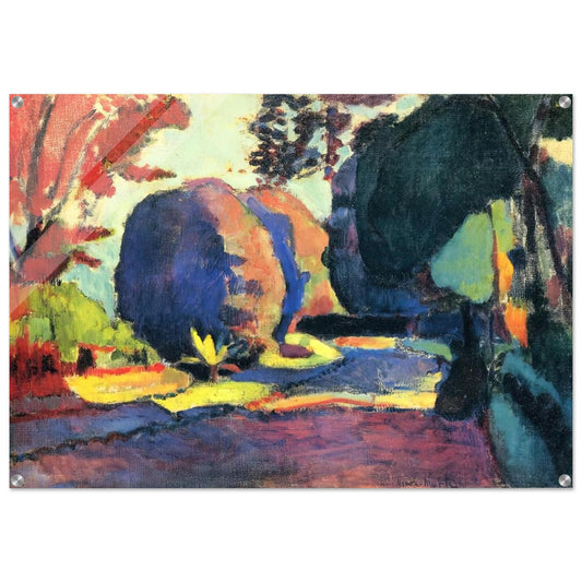 THE LUXEMBOURG GARDENS 1901 - Henri Matisse Acrylic Print - 70x100 cm / 28x40″ inches | Henri Matisse Wall Art | Henri Matisse Prints