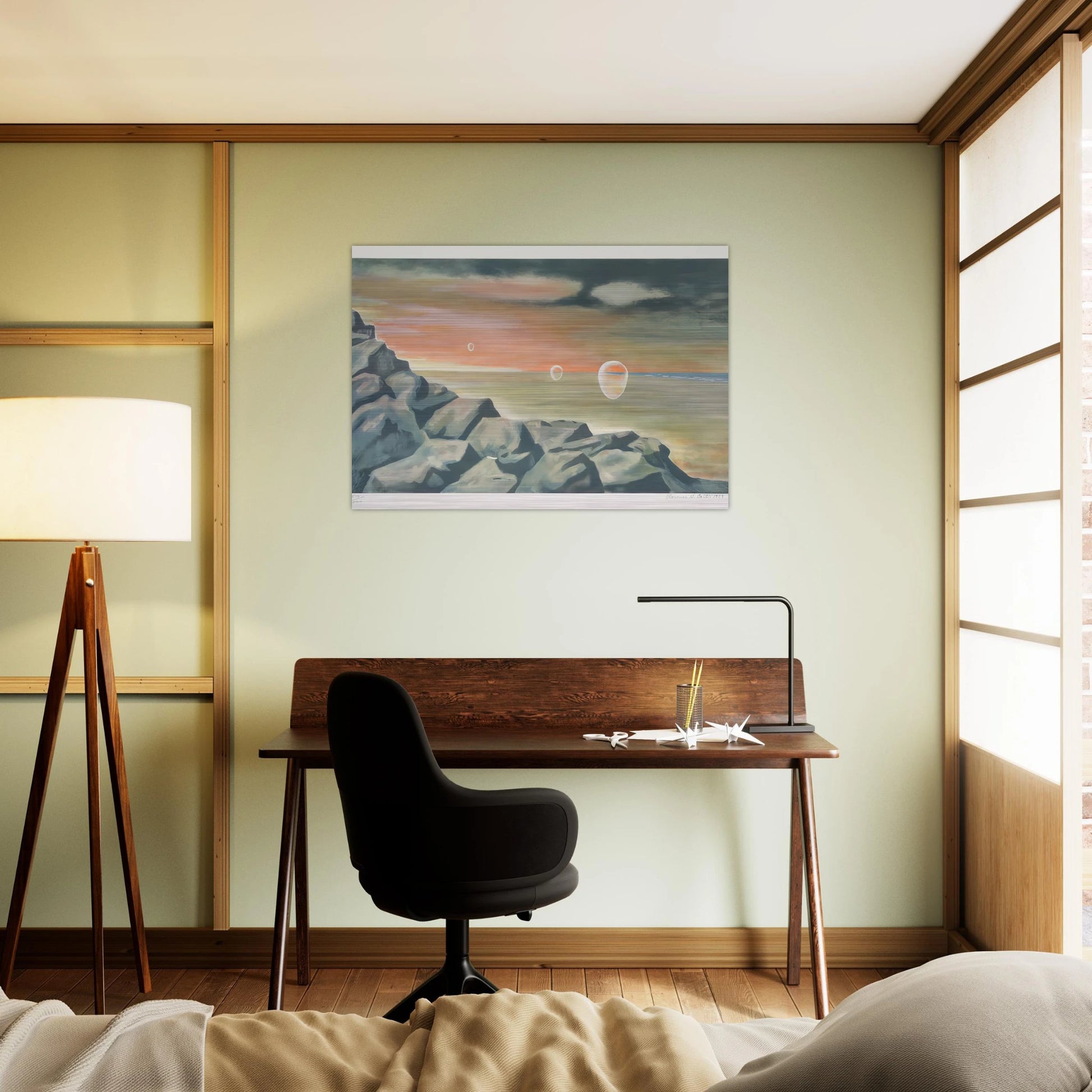 Eschantos 21 - Magic Realism - Clarence Holbrook Carter Brushed Aluminum Print - 70x100 cm / 28x40 inches | Clarence Holbrook Carter Aluminum Print | Clarence Holbrook Carter Prints