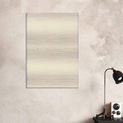 Conversion - Robert Ryman Brushed Aluminum Print - 70x100 cm / 28x40 inches | Robert Ryman Aluminum Print | Robert Ryman Prints