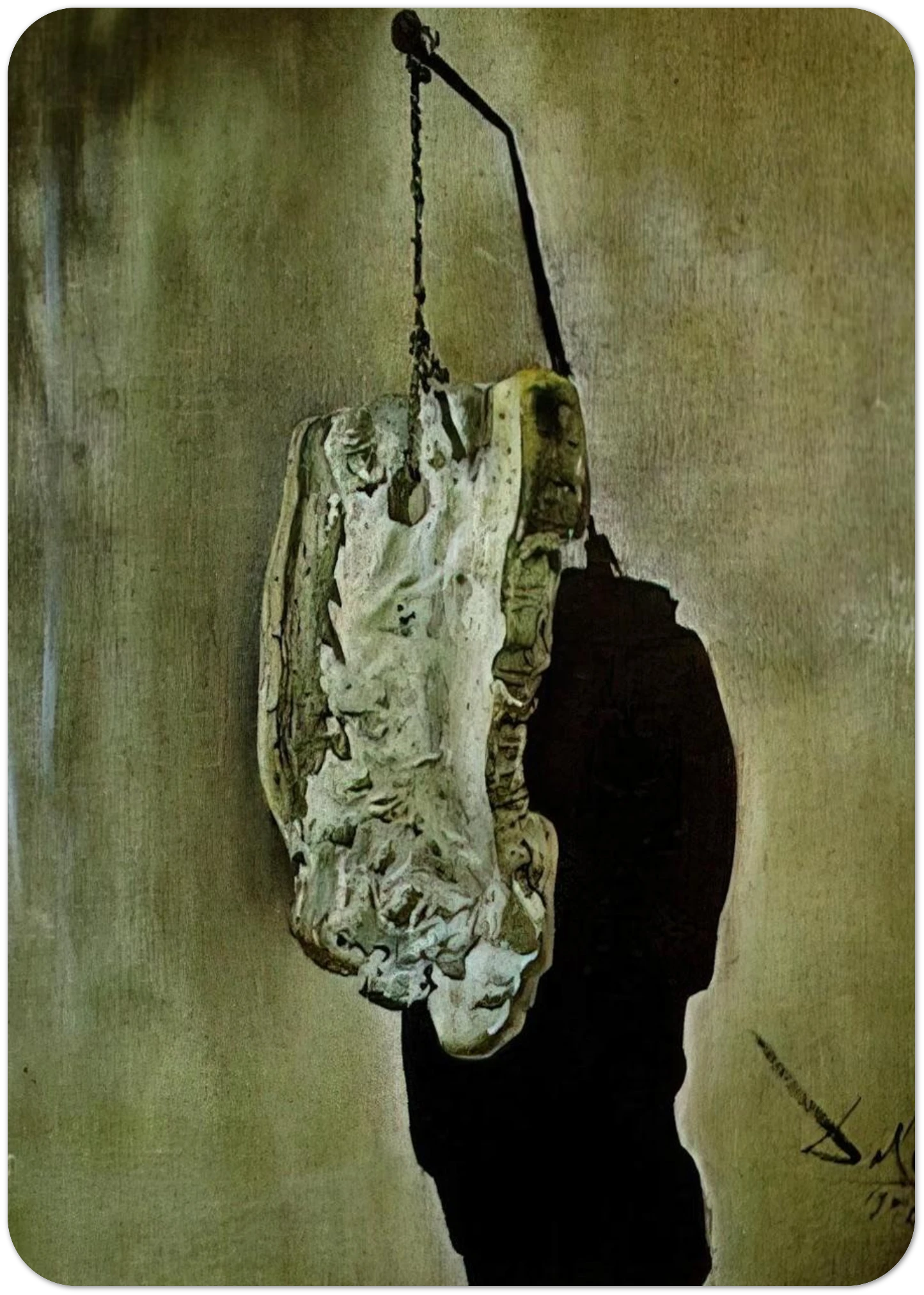 CORK STUDY FOR THE MADONNA OF PORT LLIGAT By Salvador Dali Pack of 10 Post Cards | Salvador Dali Post Cards | A6 (10.5 x 14.8 cm) - 4.1 x 5.8 inches