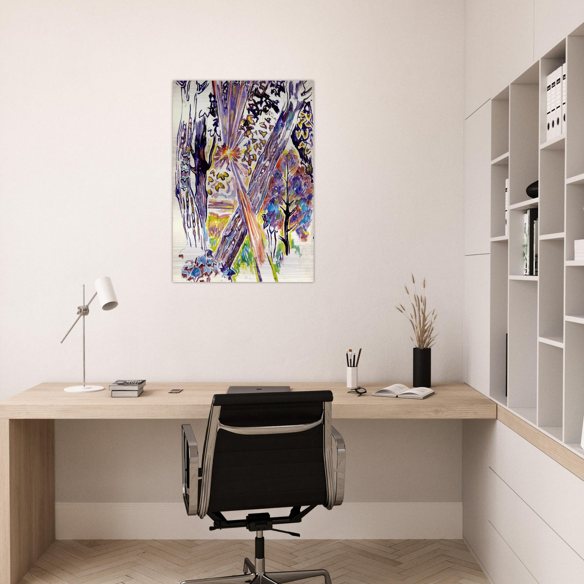 Walter Anderson - Walter Anderson Brushed Aluminum Print - 70x100 cm / 28x40 inches | Walter Anderson Aluminum Print | Walter Anderson Prints