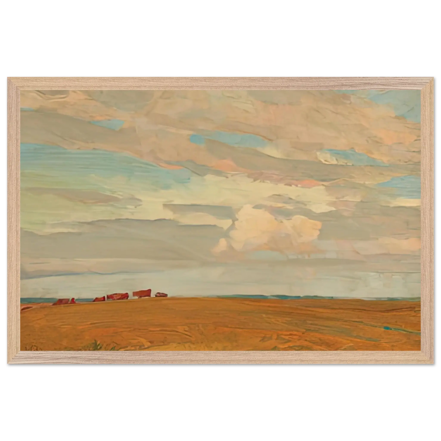 Maynard Dixon - PRAIRIE SAND HILL CAMP MAY 1921 1921 Wall art - 30x40 cm / 12x16 Inches - Fine Art Poster - -