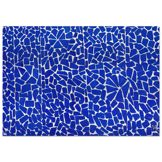 ELYSIAN FIELDS 1973 - Alma Woodsey Thomas Brushed Aluminum Print - 70x100 cm / 28x40 inches | Alma Woodsey Thomas Aluminum Print | Alma Woodsey Thomas Prints