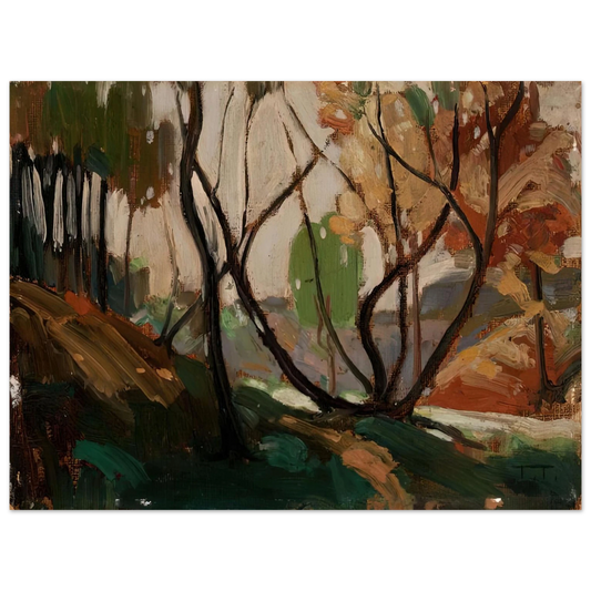 Tom Thomson - SKETCH FOR OPULENT OCTOBER 1915  75x100 cm / 30x40inches Fine Art Poster