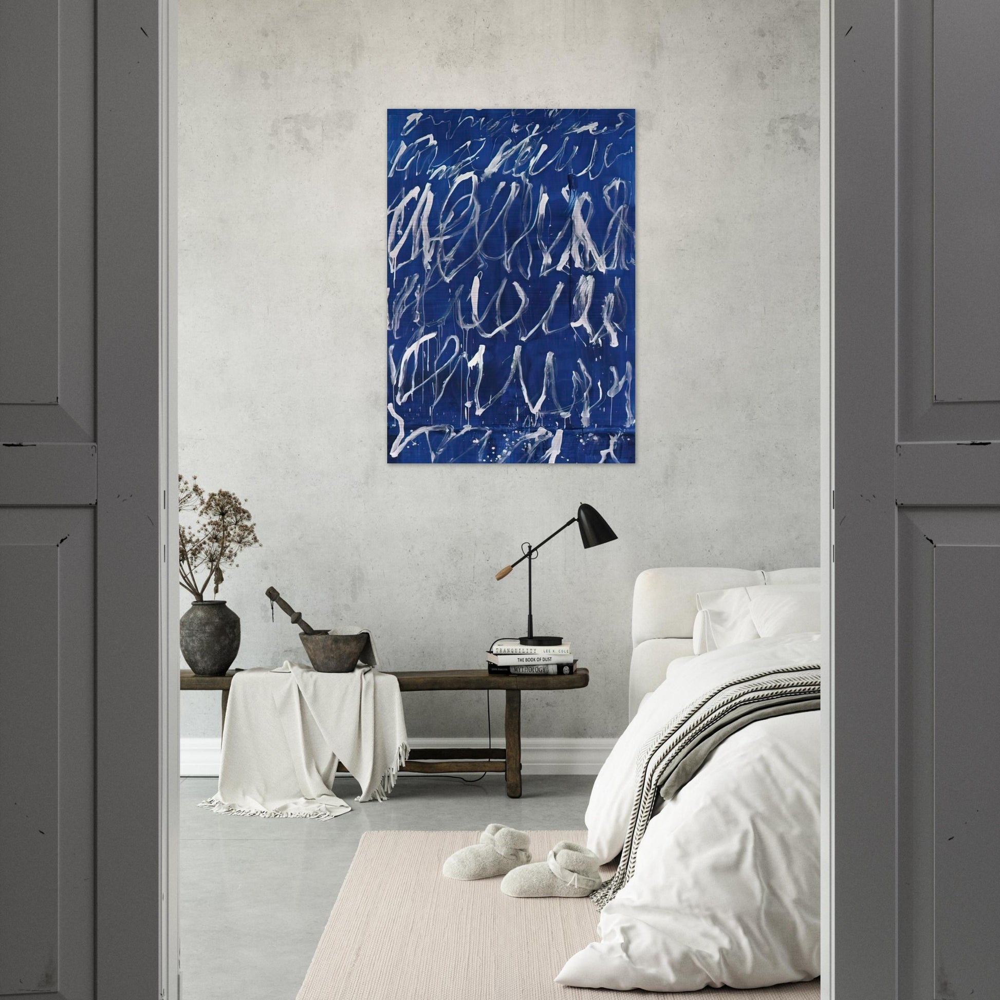 Untitled - Cy Twombly Brushed Aluminum Print - 70x100 cm / 28x40 inches | Cy Twombly Aluminum Print | Cy Twombly Prints