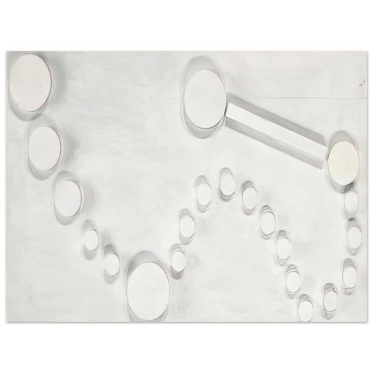 Lolo Soldevilla - Untitled - Concretism 1  75x100 cm / 30x40inches Fine Art Poster