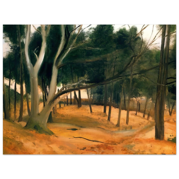 Andre Derain - THE PATH OF FOREST 1928  75x100 cm / 30x40inches Fine Art Poster