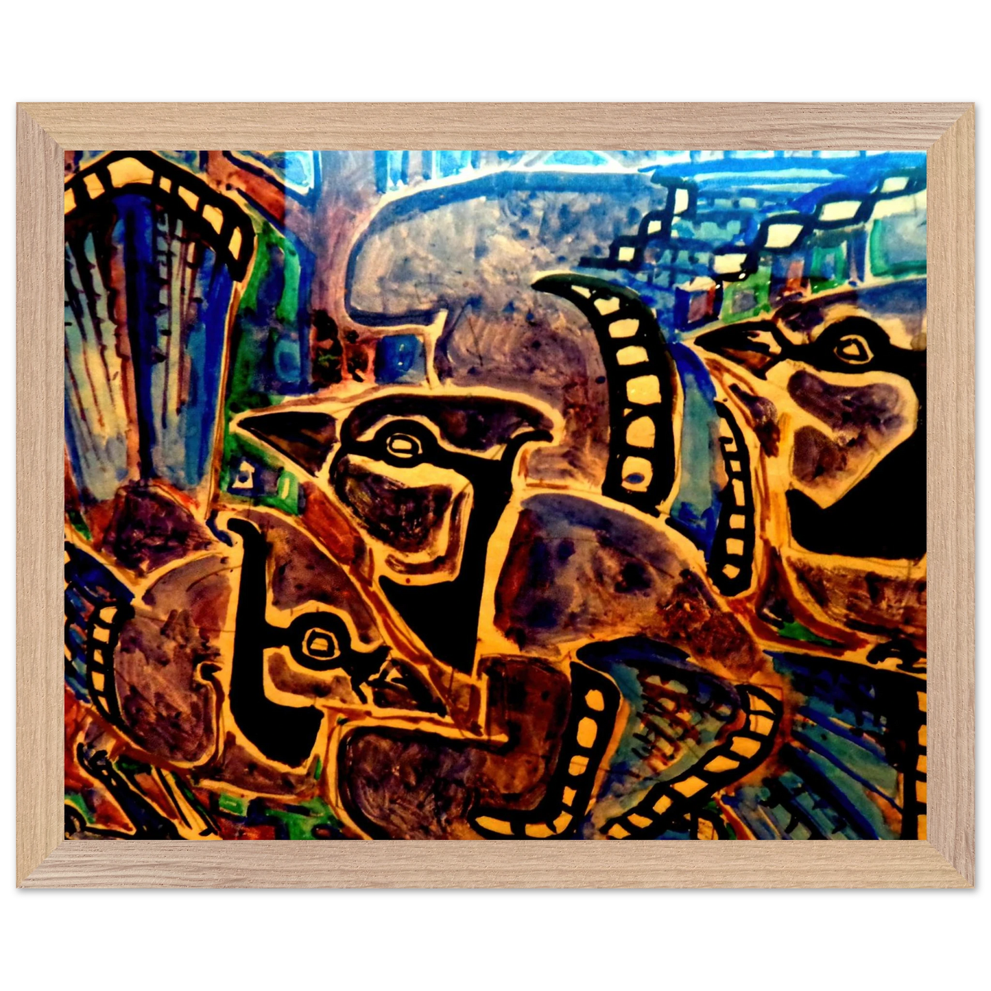 Walter Inglis Anderson - Walter Anderson Wall art - 60x80 cm / 24x32 inches - Fine Art Poster-canvas - -