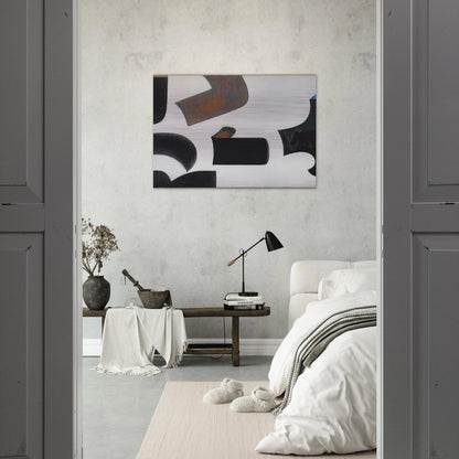 Untitled - 1958 - Donald Judd Brushed Aluminum Print - 70x100 cm / 28x40 inches | Donald Judd Aluminum Print | Donald Judd Prints