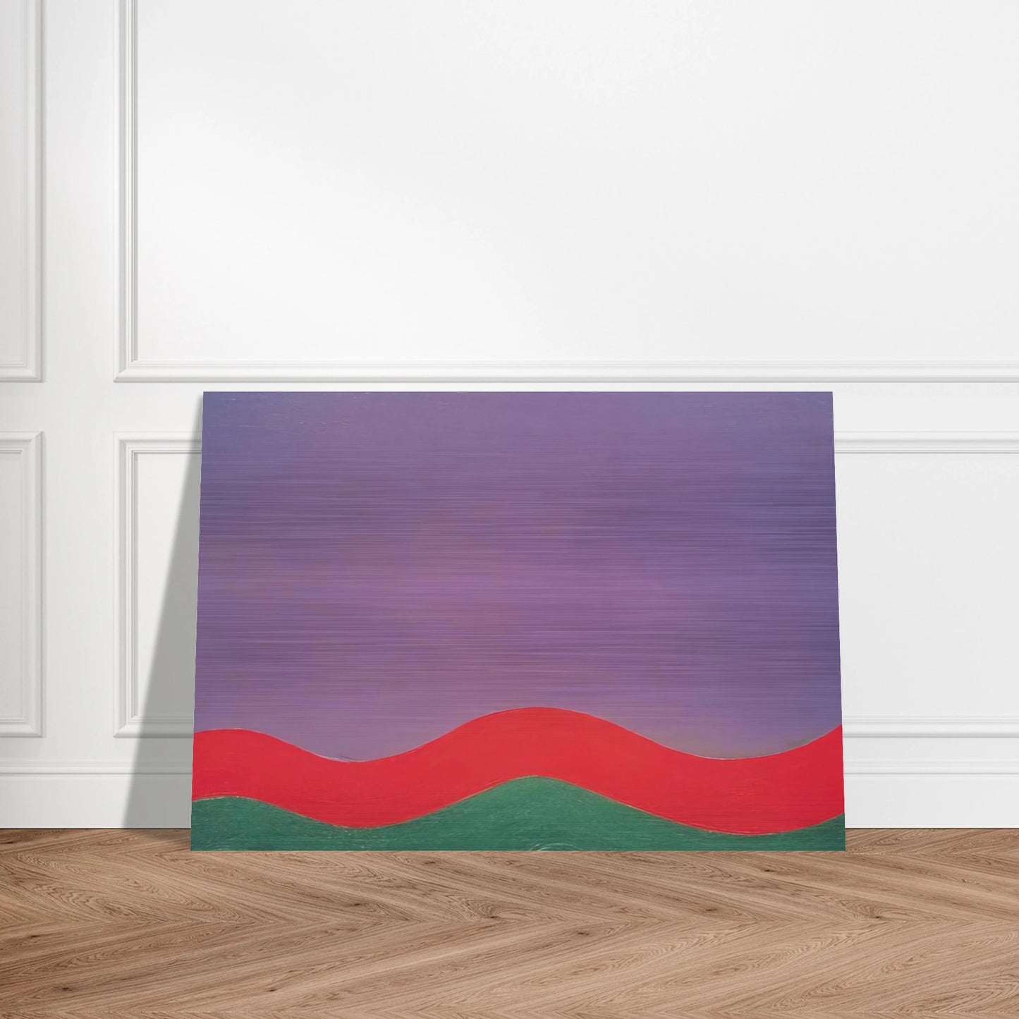 Out - Al Held Brushed Aluminum Print - 70x100 cm / 28x40 inches | Al Held Aluminum Print | Al Held Prints