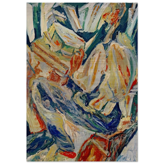 THE PHILOSOPHER 1921 - Chaim Soutine Brushed Aluminum Print - 70x100 cm / 28x40 inches | Chaim Soutine Aluminum Print | Chaim Soutine Prints