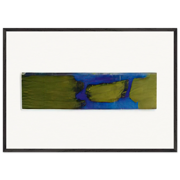 Ohne Titel - 1964 - Blinky Palermo 70x100 cm / 28x40 inches Framed Art Print – Black Wooden Frame