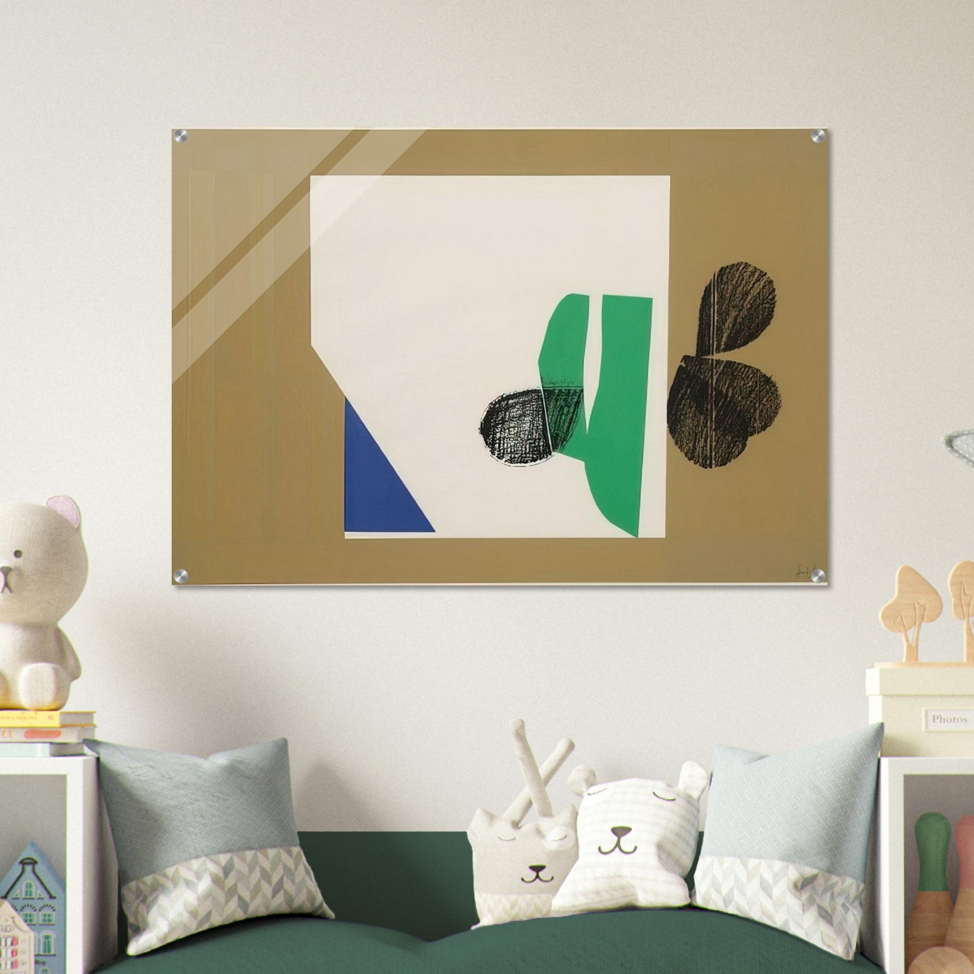 Enter Laughing - 1964 - Howard Hodgkin Acrylic Print - 70x100 cm / 28x40″ inches