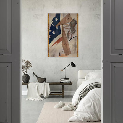 Portrait of Ralph Dusenberry - 1924 - Arthur Dove Brushed Aluminum Print - 70x100 cm / 28x40 inches | Arthur Dove Aluminum Print | Arthur Dove Prints