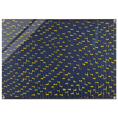 LATE NIGHT REFLECTIONS 1972 - Alma Woodsey Thomas Acrylic Print - 70x100 cm / 28x40″ inches | Alma Woodsey Thomas Wall Art | Alma Woodsey Thomas Prints
