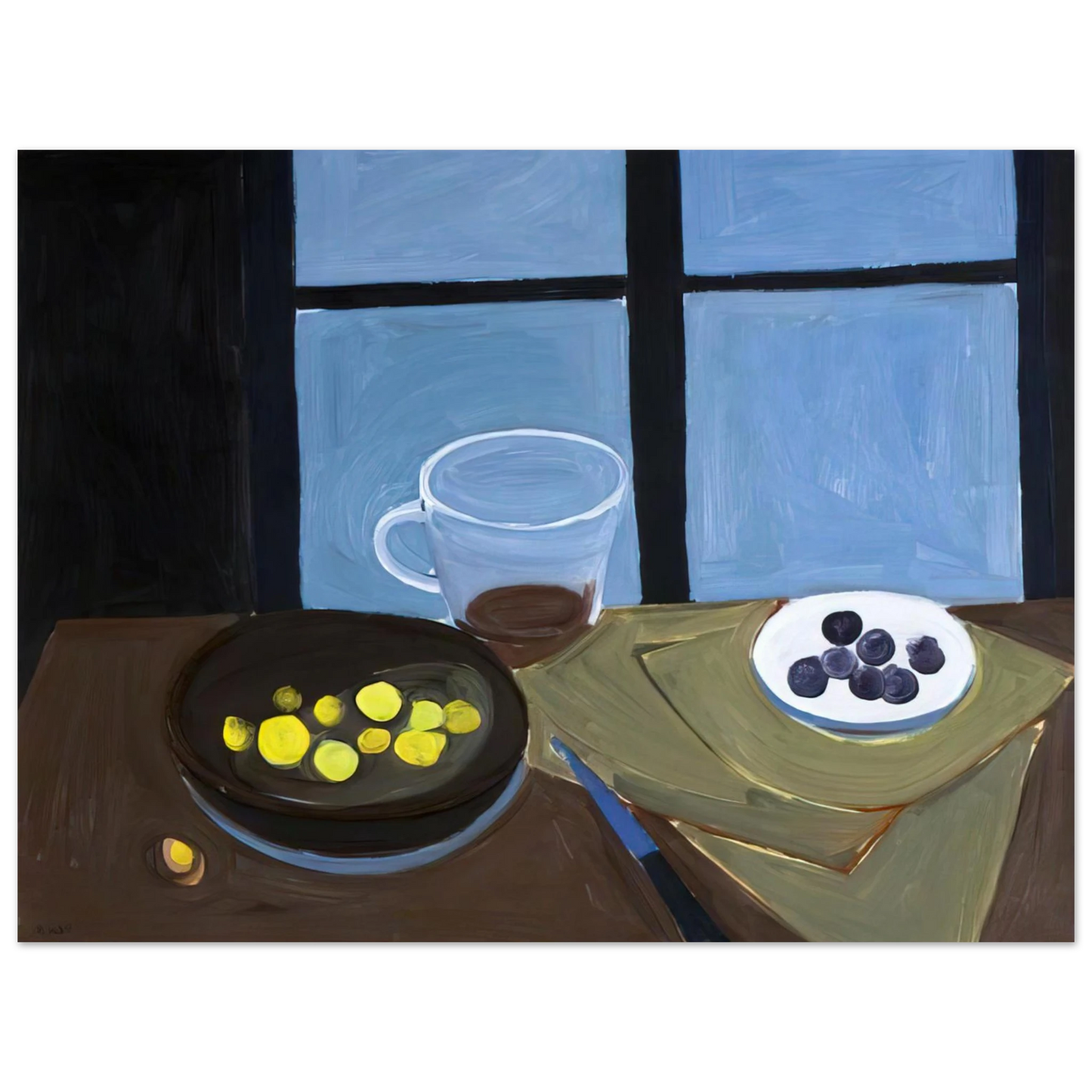 William Scott - Still Life - 1949  75x100 cm / 30x40inches Fine Art Poster