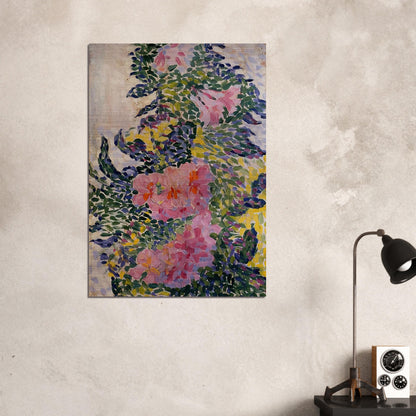 Flowers - Henri-Edmond Cross Brushed Aluminum Print - 70x100 cm / 28x40 inches | Henri-Edmond Cross Aluminum Print | Henri-Edmond Cross Prints