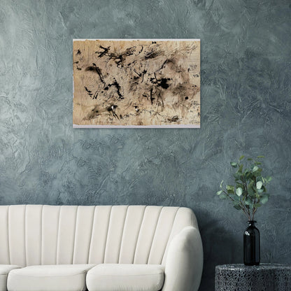 UNTITLED 1951 1 - Jackson Pollock Brushed Aluminum Print - 70x100 cm / 28x40 inches | Jackson Pollock Aluminum Print | Jackson Pollock Prints