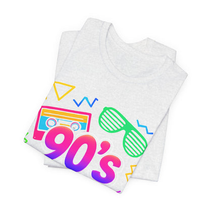 Musique old school des années 90 - ambiance arcade Classique années 90 Rétro Vintage. Années 1990 Les années 90 J'adore les années 90 T-Shirt