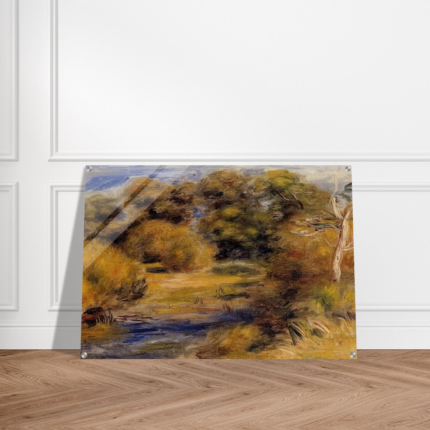 The Clearing - Pierre-Auguste Renoir Acrylic Print - 70x100 cm / 28x40″ inches