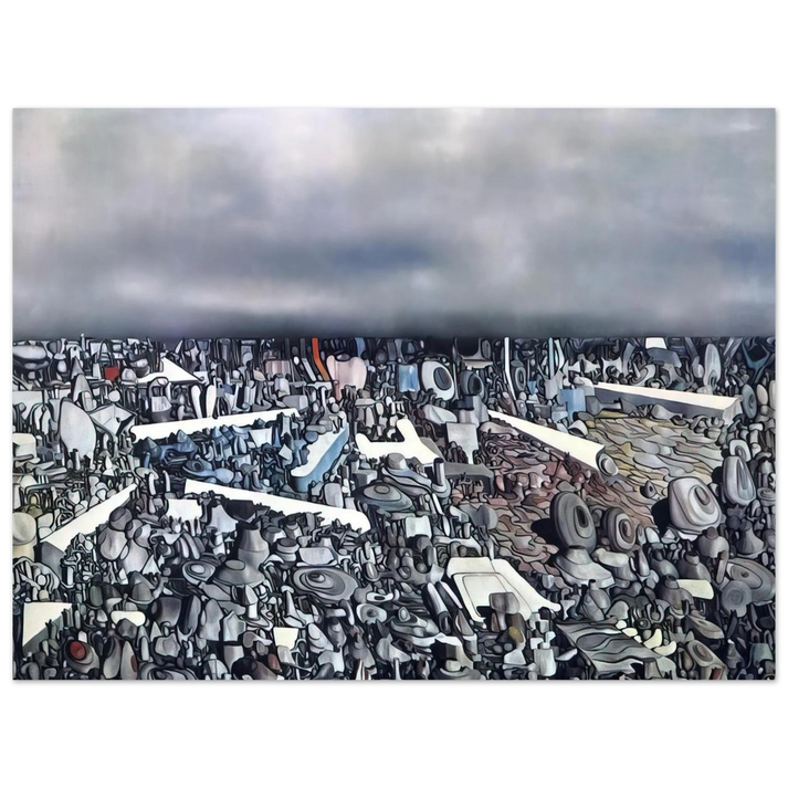 Yves Tanguy - Multiplication of the Arcs  75x100 cm / 30x40inches Fine Art Poster