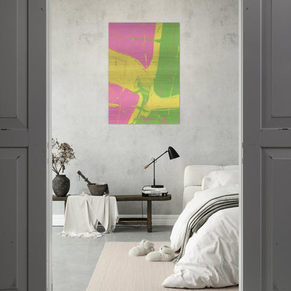 Untitled - 2002 - Michel Majerus Brushed Aluminum Print - 70x100 cm / 28x40 inches | Michel Majerus Aluminum Print | Michel Majerus Prints