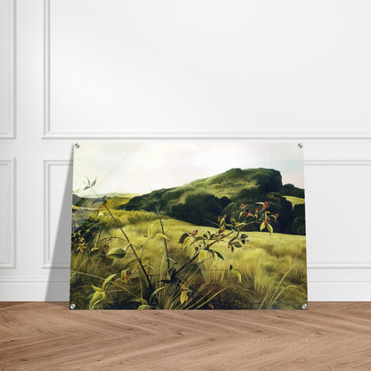 BLACKBERRY PICKER - Andrew Wyeth Acrylic Print - 70x100 cm / 28x40″ inches | Andrew Wyeth Wall Art | Andrew Wyeth Prints