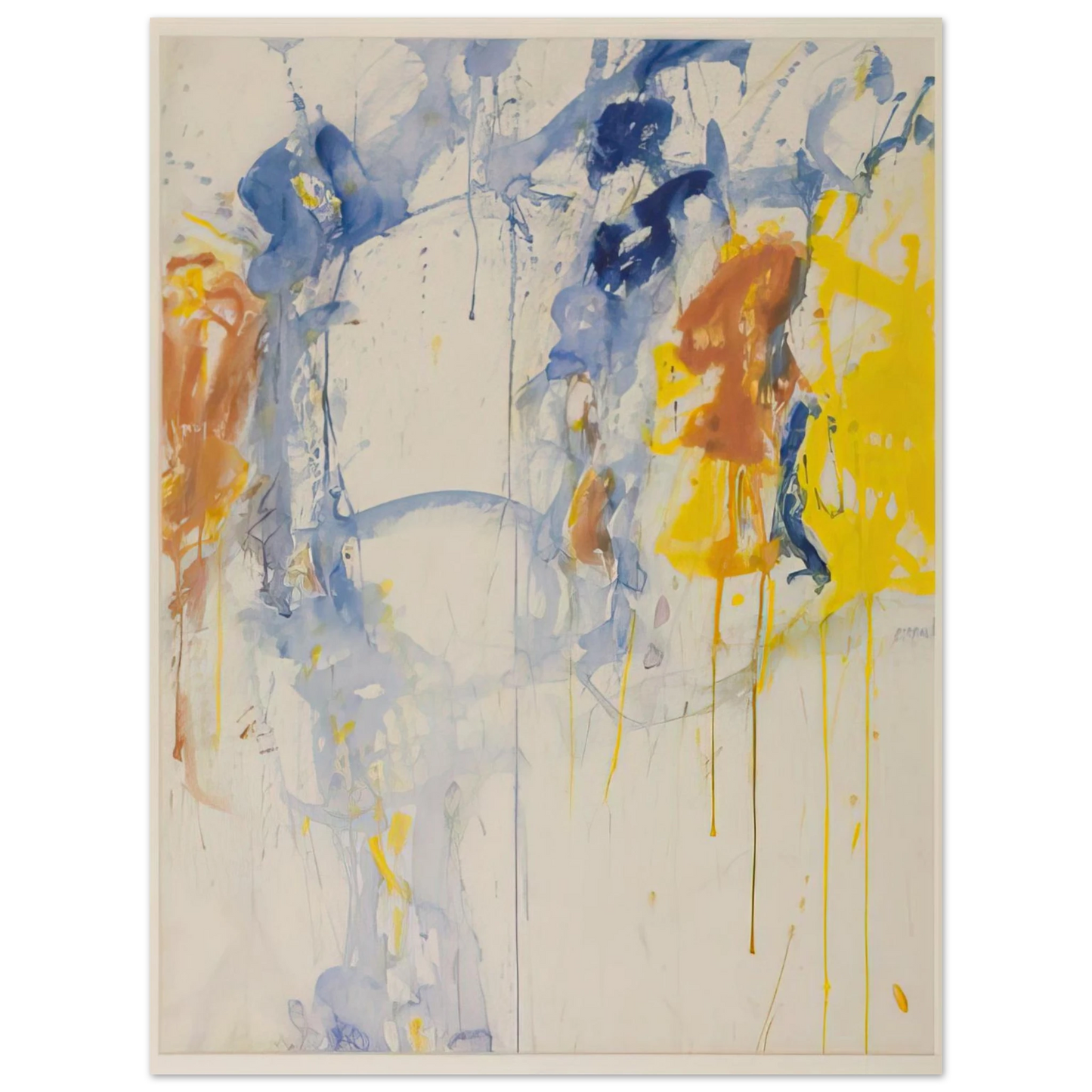 Sam Francis - Painting  75x100 cm / 30x40inches Fine Art Poster