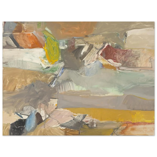 Richard Diebenkorn - Berkeley #46  75x100 cm / 30x40inches Fine Art Poster