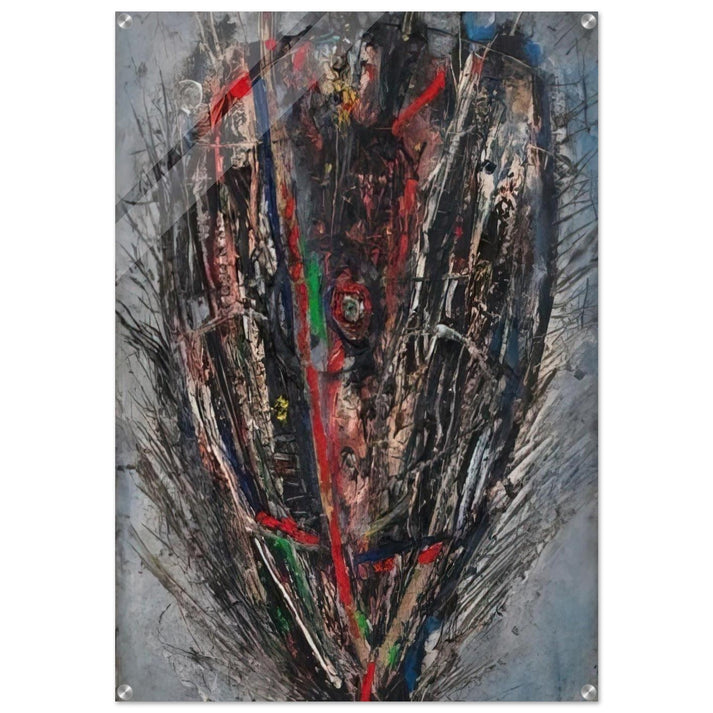 La flamme - 1947 - Wols Acrylic Print - 70x100 cm / 28x40″ inches | Wols Wall Art | Wols Prints