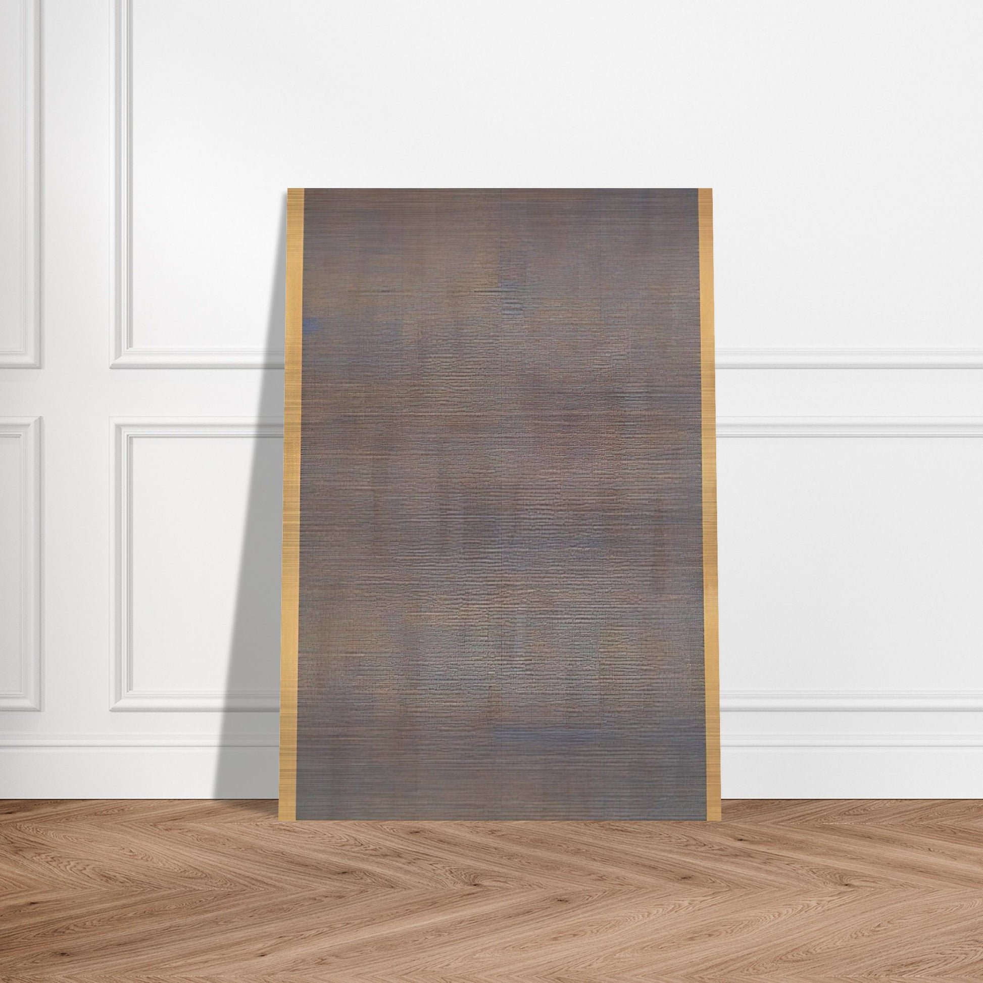 Falling Blue - Agnes Martin Brushed Aluminum Print - 70x100 cm / 28x40 inches | Agnes Martin Aluminum Print | Agnes Martin Prints