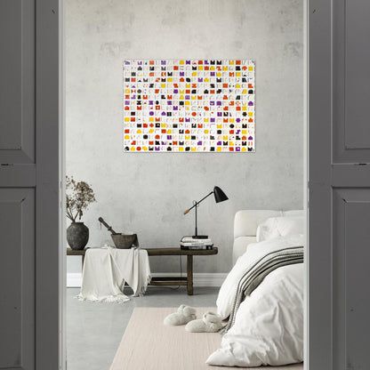 Book of Time - 1961 - Lygia Pape Acrylic Print - 70x100 cm / 28x40″ inches