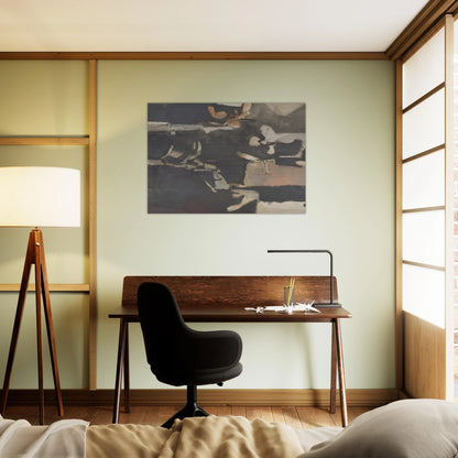 Albuquerque #20 - Richard Diebenkorn Brushed Aluminum Print - 70x100 cm / 28x40 inches | Richard Diebenkorn Aluminum Print | Richard Diebenkorn Prints