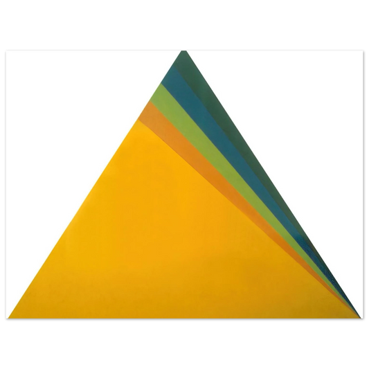 Jeremy Moon - Green Sound - 1964  75x100 cm / 30x40inches Fine Art Poster