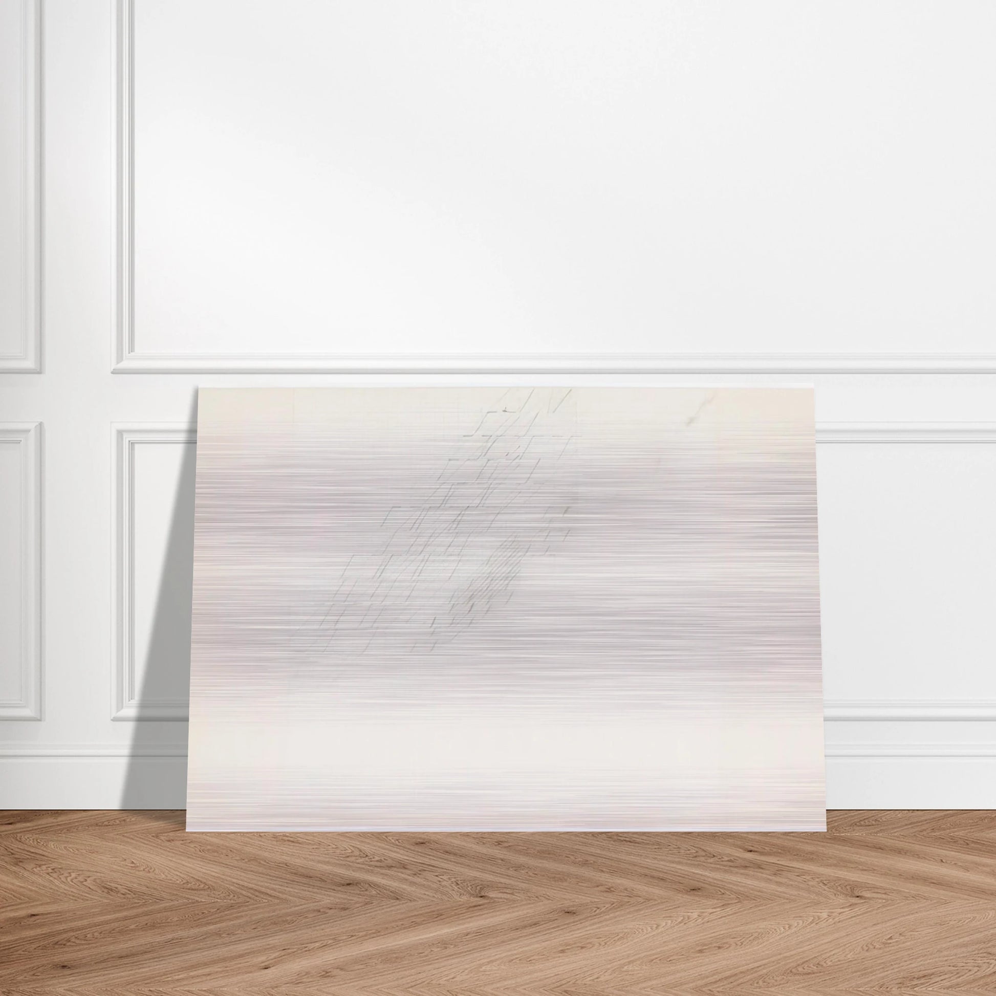 Untitled - 1977 - Nasreen Mohamedi Brushed Aluminum Print - 70x100 cm / 28x40 inches | Nasreen Mohamedi Aluminum Print | Nasreen Mohamedi Prints