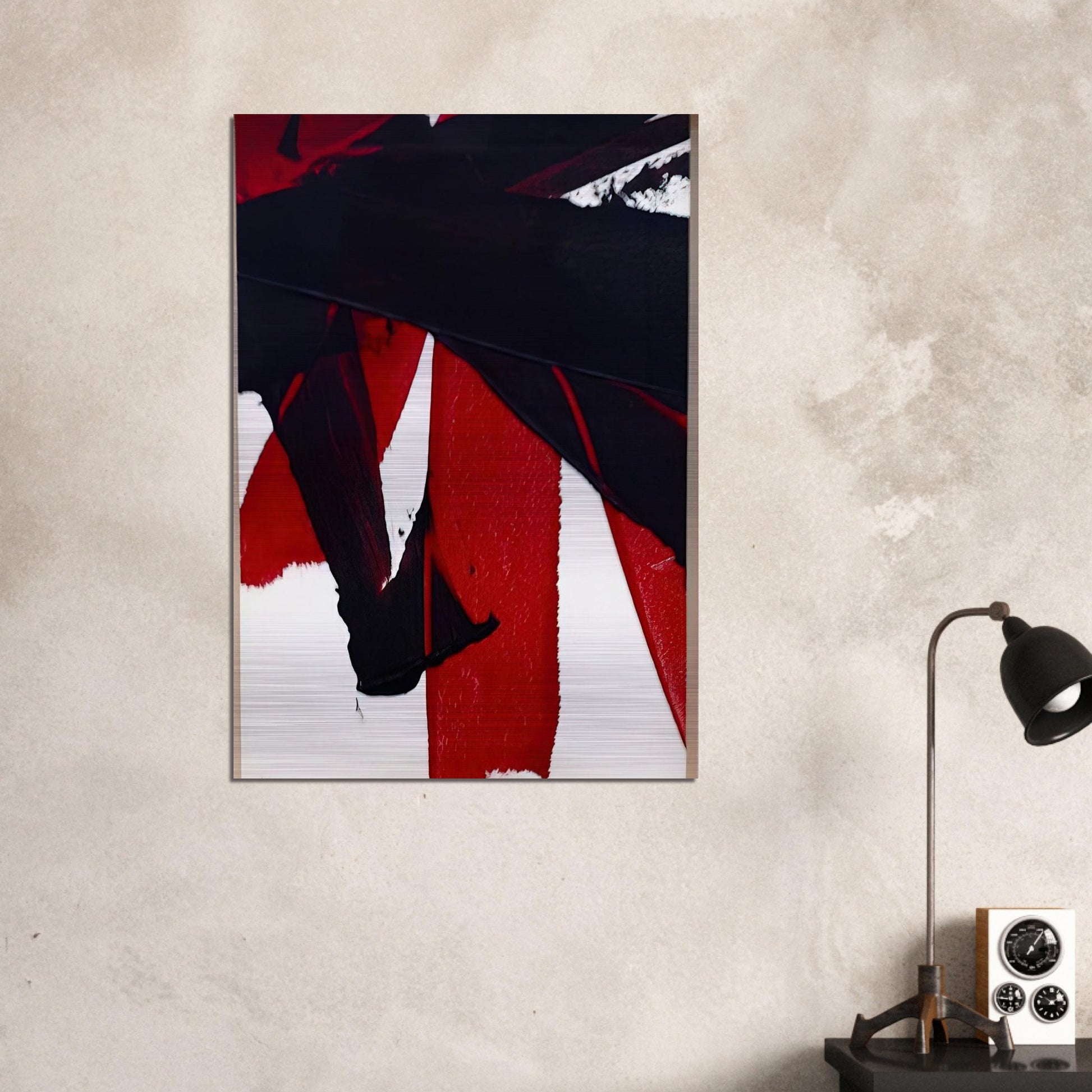 UNTITLED 2007 1 - Luis Feito Brushed Aluminum Print - 70x100 cm / 28x40 inches | Luis Feito Aluminum Print | Luis Feito Prints