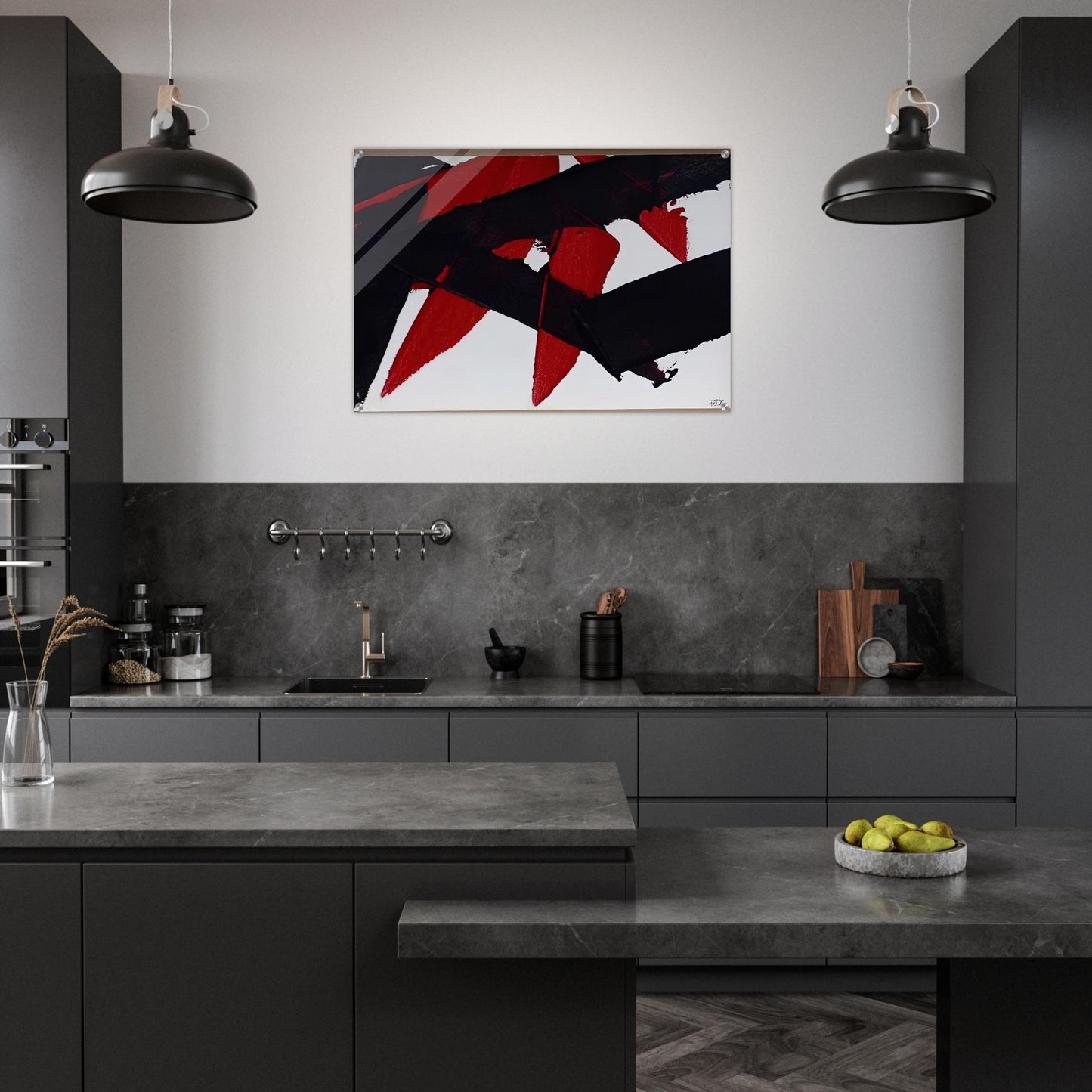 UNTITLED 2007 - Luis Feito Acrylic Print - 70x100 cm / 28x40″ inches