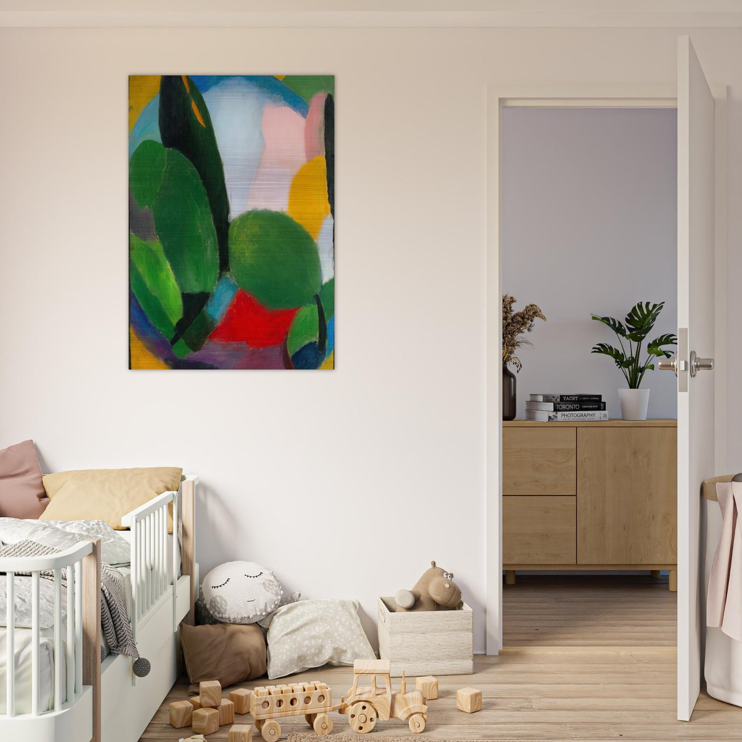 VARIATION 1916 - Alexej von Jawlensky Brushed Aluminum Print - 70x100 cm / 28x40 inches | Alexej von Jawlensky Aluminum Print | Alexej von Jawlensky Prints
