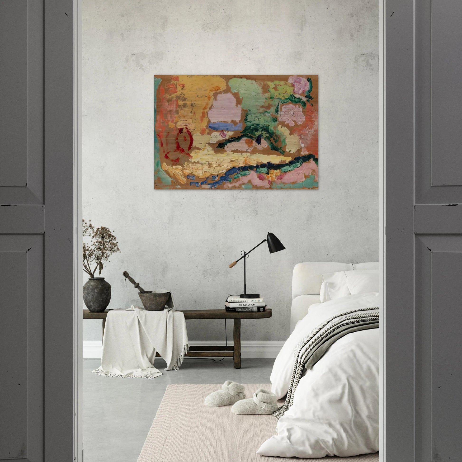 SKETCH FOR LE BONHEUR DE VIVRE 1906 - Henri Matisse Brushed Aluminum Print - 70x100 cm / 28x40 inches | Henri Matisse Aluminum Print | Henri Matisse Prints