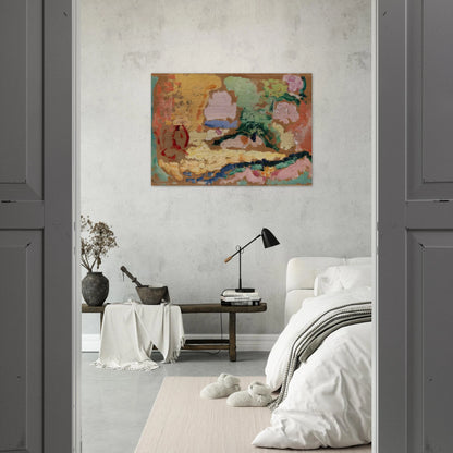 SKETCH FOR LE BONHEUR DE VIVRE 1906 - Henri Matisse Brushed Aluminum Print - 70x100 cm / 28x40 inches | Henri Matisse Aluminum Print | Henri Matisse Prints