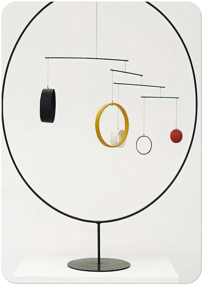 MOBILE 1934 By Alexander Calder Pack of 10 Post Cards | Alexander Calder Post Cards | A6 (10.5 x 14.8 cm) - 4.1 x 5.8 inches