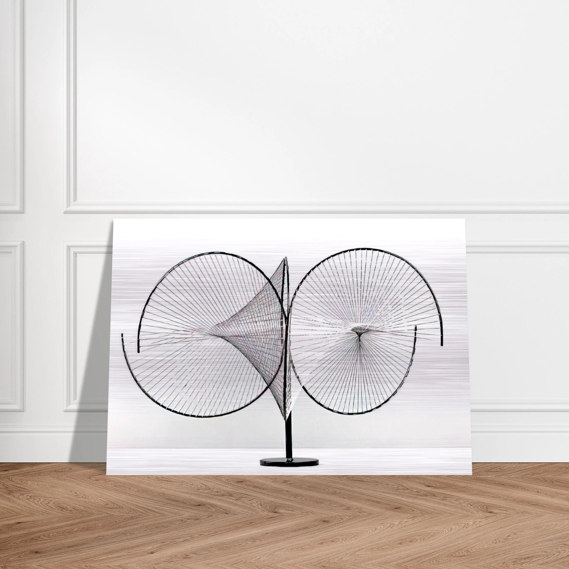 Hyperbolic surfaces - 1959 - Tomas Maldonado Brushed Aluminum Print - 70x100 cm / 28x40 inches | Tomas Maldonado Aluminum Print | Tomas Maldonado Prints