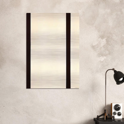 The Station of the Cross - Eighth Station - Barnett Newman Brushed Aluminum Print - 70x100 cm / 28x40 inches | Barnett Newman Aluminum Print | Barnett Newman Prints
